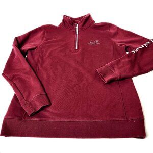 Vineyard Vines Women's Size Small Shep Shirt Top Burgundy